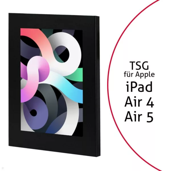 TabLines TSG078B Tablet Schutzgeh?use f?r Apple iPad Air 4 / 5 10.9, schwarz
