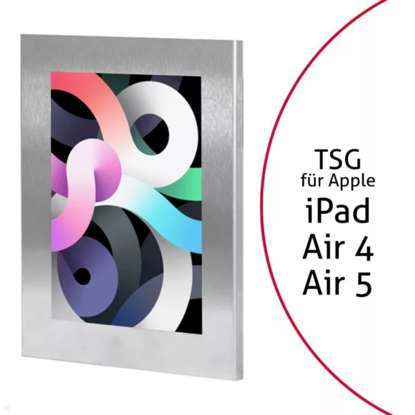 TabLines TSG078E Tablet Schutzgeh?use f?r Apple iPad Air 4 / 5 10.9, Edelstahl