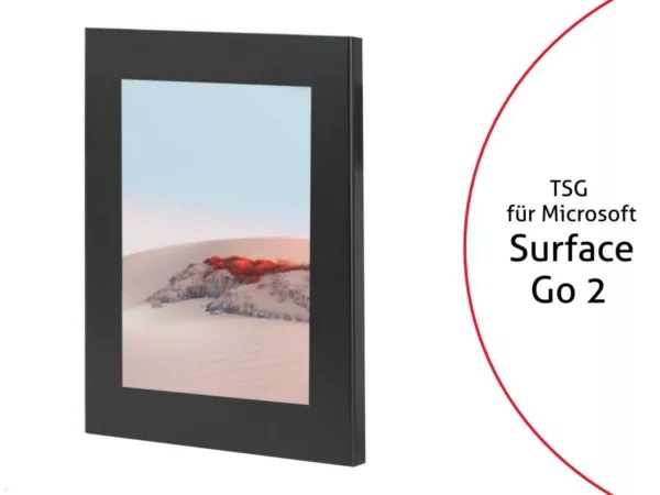 TabLines TSG080B Tablet Schutzgeh?use f?r Microsoft Surface Go 2, schwarz