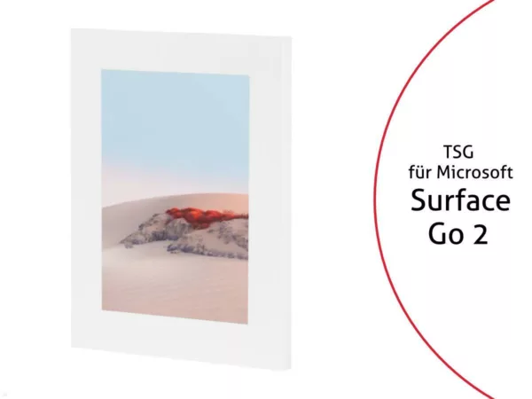 TabLines TSG080W Tablet Schutzgeh?use f?r Microsoft Surface Go 2, wei?