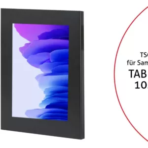 TabLines TSG081B Tablet Schutzgeh?use f?r Samsung TAB A7 10.4, schwarz