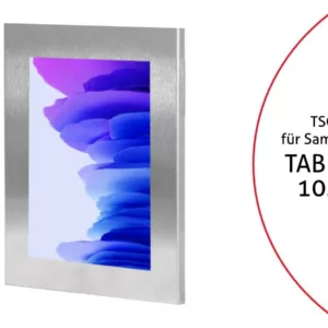 TabLines TSG081E Tablet Schutzgeh?use f?r Samsung TAB A7 10.4, Edelstahl
