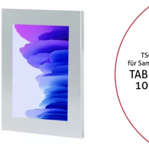 TabLines TSG081S Tablet Schutzgeh?use f?r Samsung TAB A7 10.4, silber