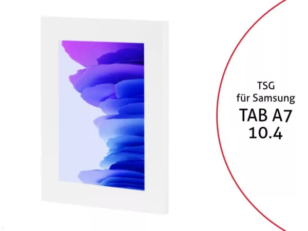 TabLines TSG081W Tablet Schutzgeh?use f?r Samsung TAB A7 10.4, wei?