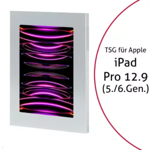 TabLines TSG082S Tablet Schutzgeh?use f?r Apple iPad Pro 12.9 (5./6. Gen.), silb...