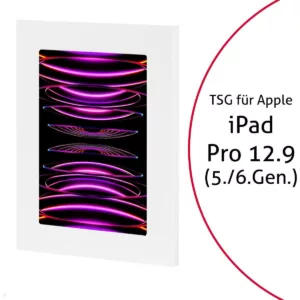 TabLines TSG082W Tablet Schutzgeh?use f?r Apple iPad Pro 12.9 (5./6. Gen.), wei?