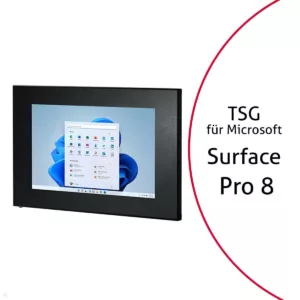 TabLines TSG083B Tablet Schutzgeh?use f?r Microsoft Surface Pro 8, schwarz