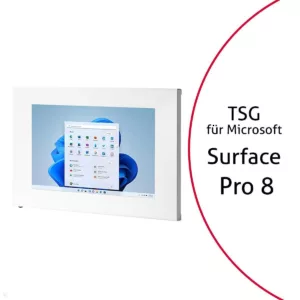 TabLines TSG083W Tablet Schutzgeh?use f?r Microsoft Surface Pro 8, wei?