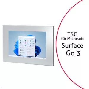 TabLines TSG084S Tablet Schutzgeh?use f?r Microsoft Surface Go 3, silber