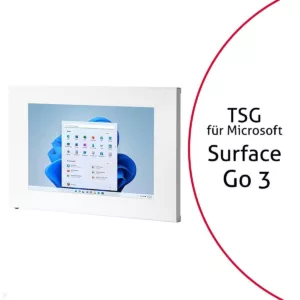 TabLines TSG084W Tablet Schutzgeh?use f?r Microsoft Surface Go 3, wei?