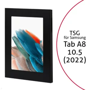 TabLines TSG085B Tablet Schutzgeh?use f?r Samsung Tab A8 10.5 (2022), schwarz