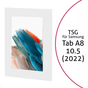 TabLines TSG085W Tablet Schutzgeh?use f?r Samsung Tab A8 10.5 (2022), wei?