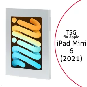 TabLines TSG086S Tablet Schutzgeh?use f?r Apple iPad Mini 6 (2021), silber