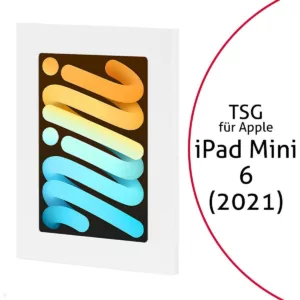TabLines TSG086W Tablet Schutzgeh?use f?r Apple iPad Mini 6 (2021), wei?