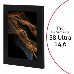 TabLines TSG087B Tablet Schutzgeh?use f?r Samsung Tab S8 Ultra 14.6, schwarz