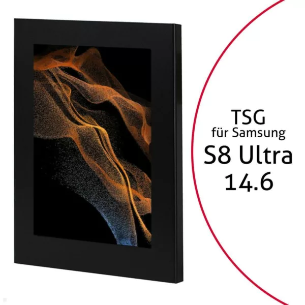 TabLines TSG087B Tablet Schutzgeh?use f?r Samsung Tab S8 Ultra 14.6, schwarz