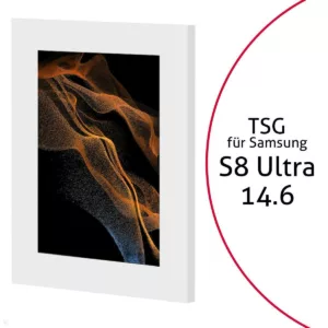 TabLines TSG087W Tablet Schutzgeh?use f?r Samsung Tab S8 Ultra 14.6, wei?