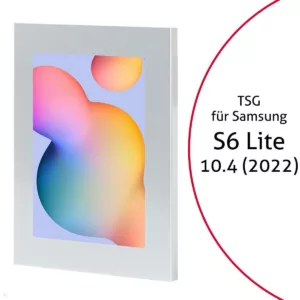 TabLines TSG088S Tablet Schutzgeh?use f?r Samsung Tab S6 Lite 10.4, silber