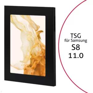 TabLines TSG089B Tablet Schutzgeh?use f?r Samsung Tab S8 11 Zoll, schwarz