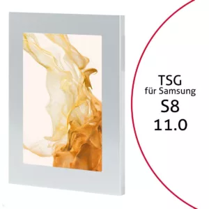 TabLines TSG089S Tablet Schutzgeh?use f?r Samsung Tab S8 11 Zoll, silber