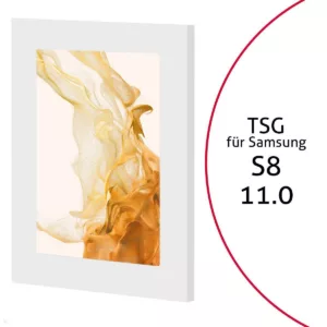TabLines TSG089W Tablet Schutzgeh?use f?r Samsung Tab S8 11 Zoll, wei?