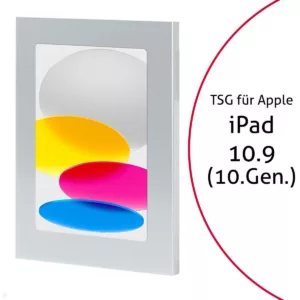 TabLines TSG091S Tablet Schutzgeh?use f?r Apple iPad 10.9 (10.Gen.), silber