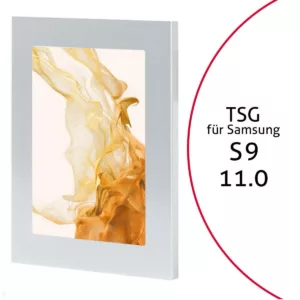 TabLines TSG093S Tablet Schutzgeh?use f?r Samsung Tab S9 11.0, silber