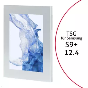 TabLines TSG094S Tablet Schutzgeh?use f?r Samsung Tab S9+ 12.4, silber