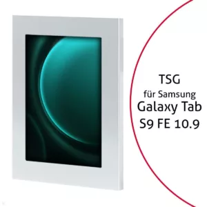 TabLines TSG096S Tablet Schutzgeh?use f?r Samsung Tab S9 FE 10.9, silber