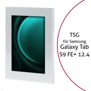 TabLines TSG097S Tablet Schutzgeh?use f?r Samsung Tab S9 FE+ 12.4, silber