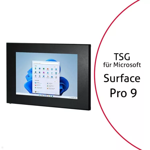 TabLines TSG098B Tablet Schutzgeh?use f?r Microsoft Surface Pro 9, schwarz