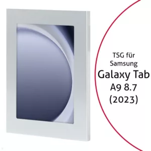 TabLines TSG099S Tablet Schutzgeh?use f?r Samsung Tab A9 8.7, silber