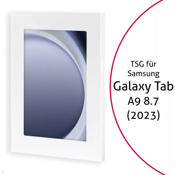 TabLines TSG099W Tablet Schutzgeh?use f?r Samsung Tab A9 8.7, wei?