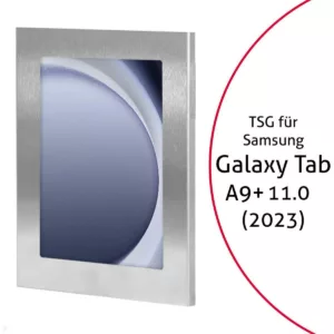 TabLines TSG100E Tablet Schutzgeh?use f?r Samsung Tab A9+ 11.0, Edelstahl