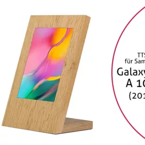 TabLines TTS075 Tablet Stand f?r Samsung Galaxy Tab A 10.1 (2019), Eiche