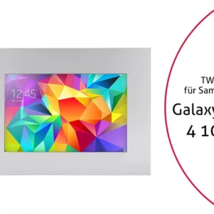 TabLines TWE002S Tablet Wandeinbau f?r Samsung Tab 4 10.1, silber