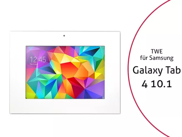 TabLines TWE004W Tablet Wandeinbau f?r Samsung Tab 4 10.1 DS, wei?
