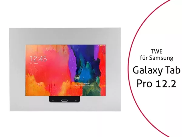 TabLines TWE007S Tablet Wandeinbau f?r Samsung Tab Pro 12.2 HB, silber