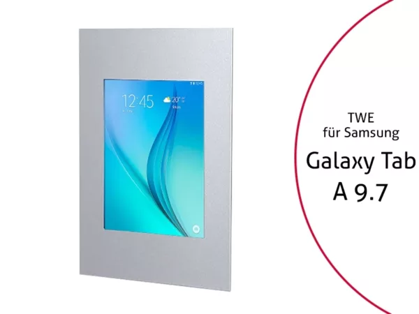 TabLines TWE011S Tablet Wandeinbau f?r Samsung Tab A 9.7, silber