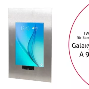 TabLines TWE009E Tablet Wandeinbau f?r Samsung Tab A 9.7 HB, Edelstahl