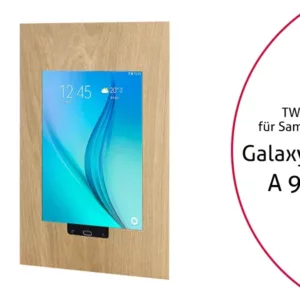 TabLines TWE009O Tablet Wandeinbau f?r Samsung Tab A 9.7 HB, Eiche