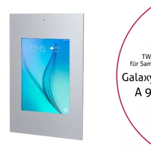 TabLines TWE012S Tablet Wandeinbau f?r Samsung Tab A 9.7 - DS, silber