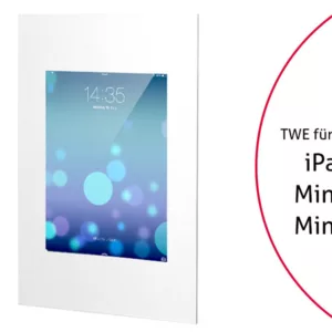 TabLines TWE014W Tablet Wandeinbau f?r Apple iPad Mini 4/5, wei?