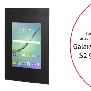 TabLines TWE020B Tablet Wandeinbau f?r Samsung Tab S2 9.7 DS, schwarz