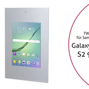 TabLines TWE020S Tablet Wandeinbau f?r Samsung Tab S2 9.7 DS, silber