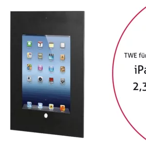 TabLines TWE027B Tablet Wandeinbau Apple iPad 2-3-4, DS, HB