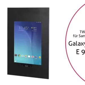 TabLines TWE028B Tablet Wandeinbau f?r Samsung Tab E 9.6 HB, schwarz