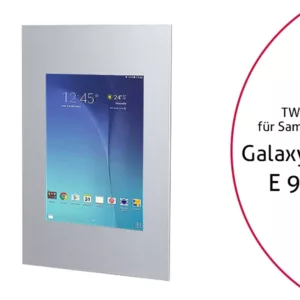 TabLines TWE029S Tablet Wandeinbau f?r Samsung Tab E 9.6, silber