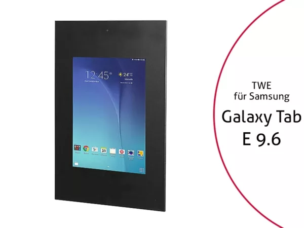TabLines TWE030B Tablet Wandeinbau f?r Samsung Tab E 9.6 DS, schwarz