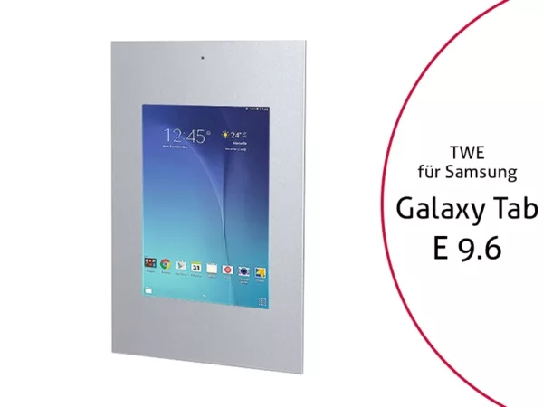 TabLines TWE030S Tablet Wandeinbau f?r Samsung Tab E 9.6 DS, silber